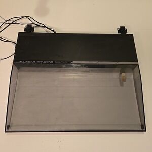 Vintage OEM Pioneer PL-L30 Linear Turntable Plastic Cover, Tone Arm, And Hinges